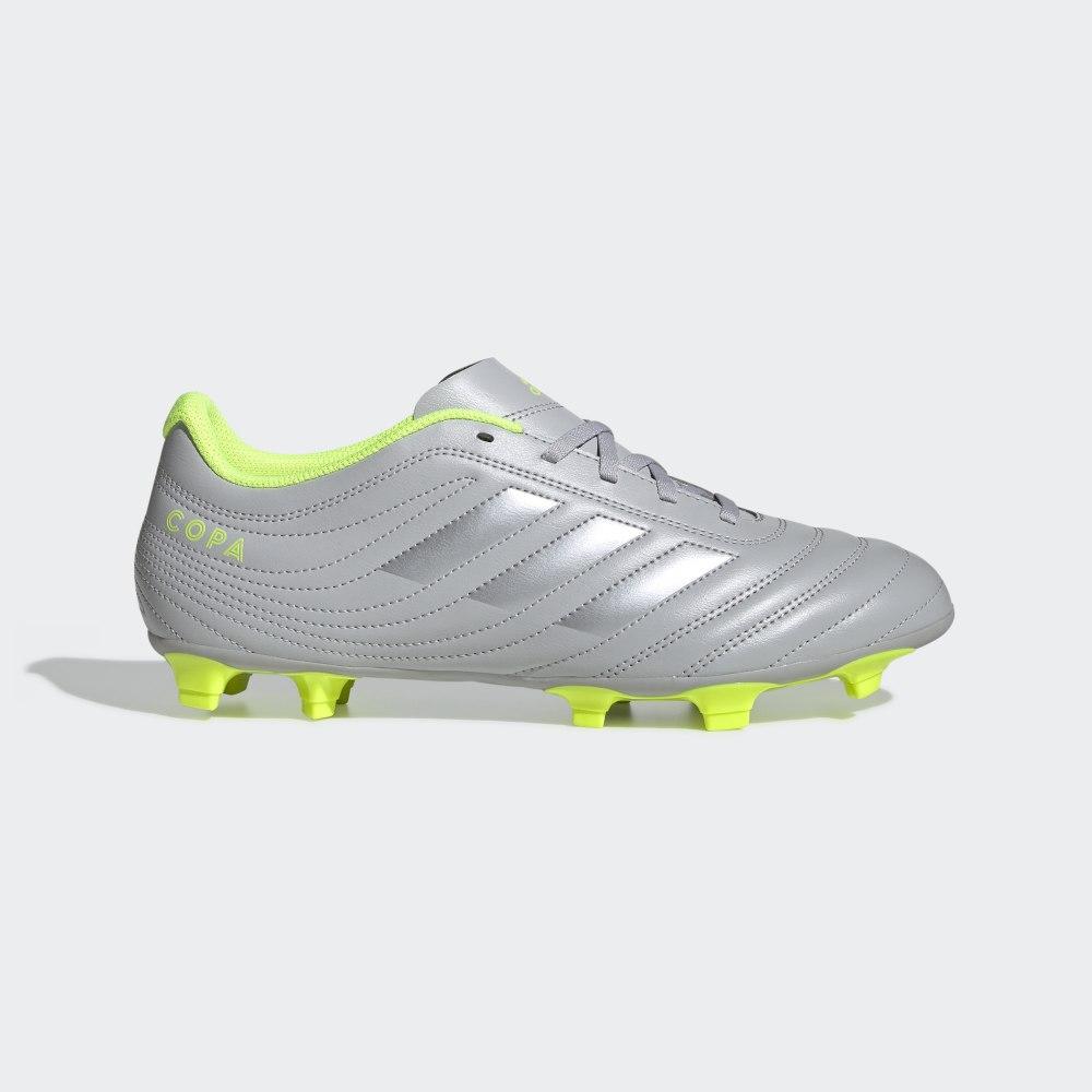 Adidas Men's Copa 20.4 Firm Ground Football Boots Grey/Silver/Yellow Ireland EF8348